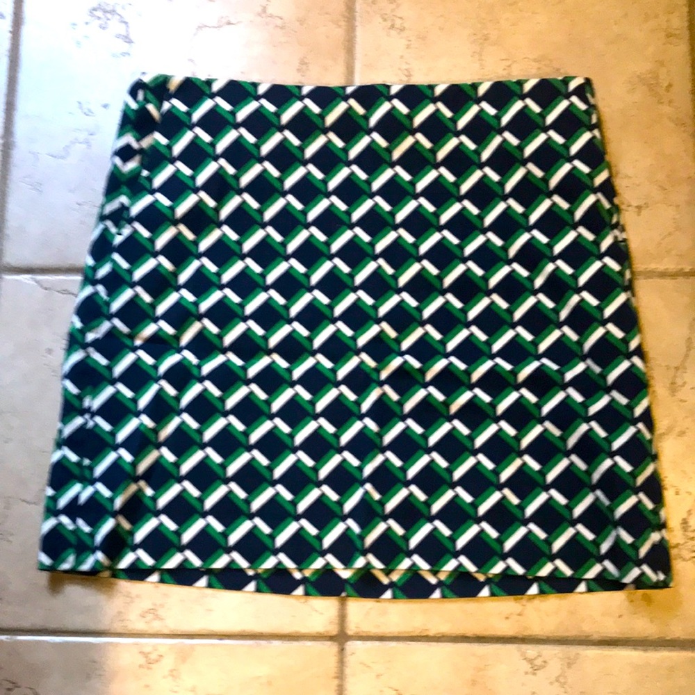 Lord and Taylor Geometric Skirt
